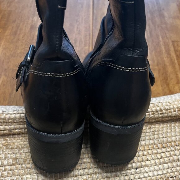 Women's Clark Comfort Leather Boots Sz 10M - Picture 2 of 6